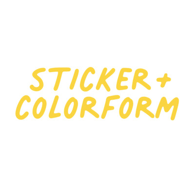 Sticker + Colorform