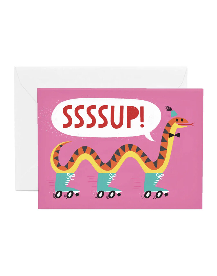 Hip-Hip mini card, Options: Ssssup!