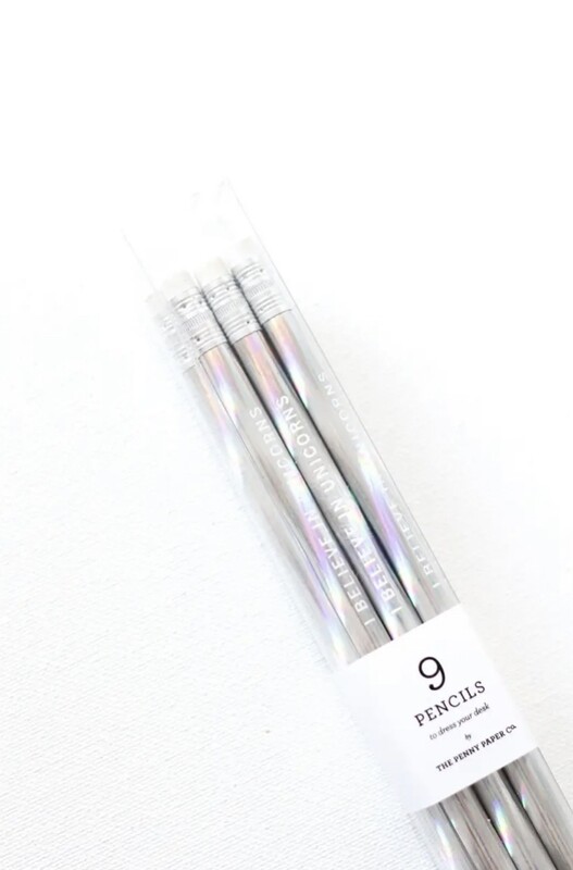 The Penny Paper Co I Believe Pencils 