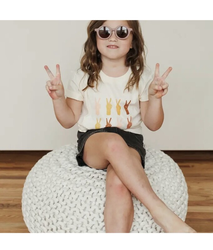 PP Peace Hand tees