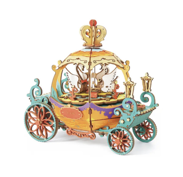 Hands Craft DIY Pumpkin Carriage