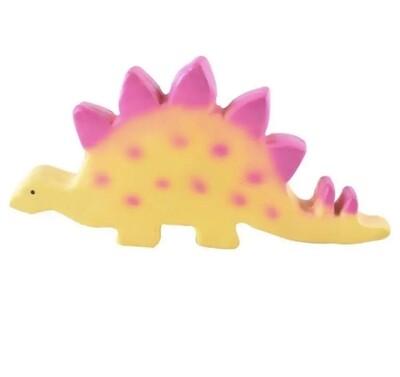 Tikiri Stegosaurus Rubber Toy