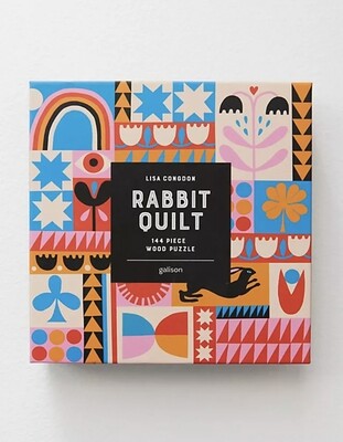 Chronicle Rabbit Quilt 144pc Puzzle