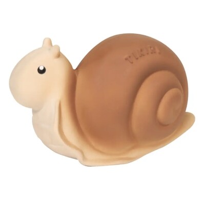 Tikiri snail rubber toy