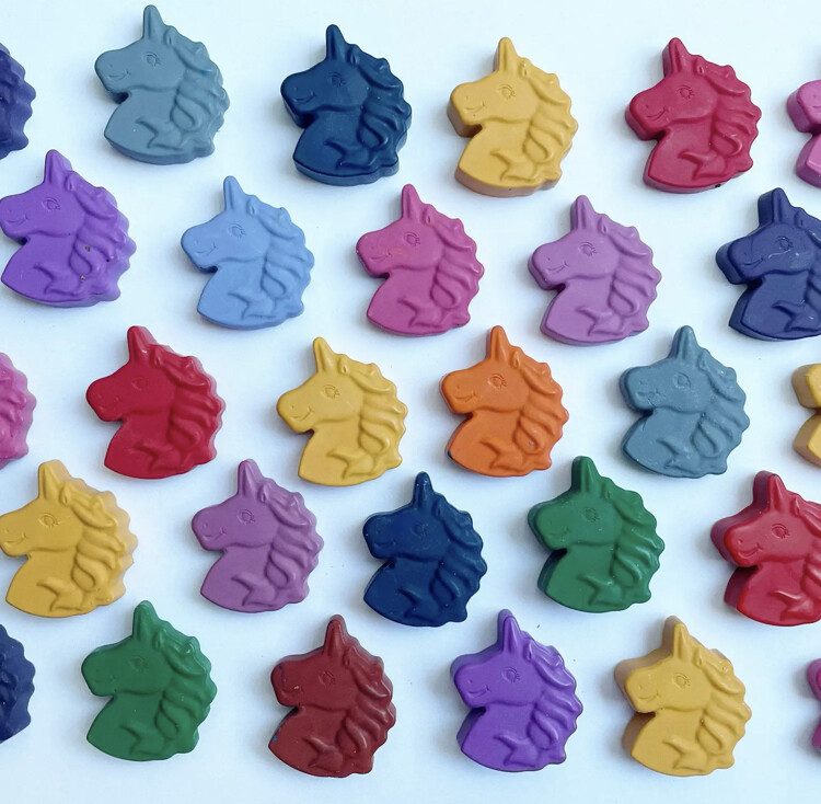Go Cray Assorted Unicorn Crayons 