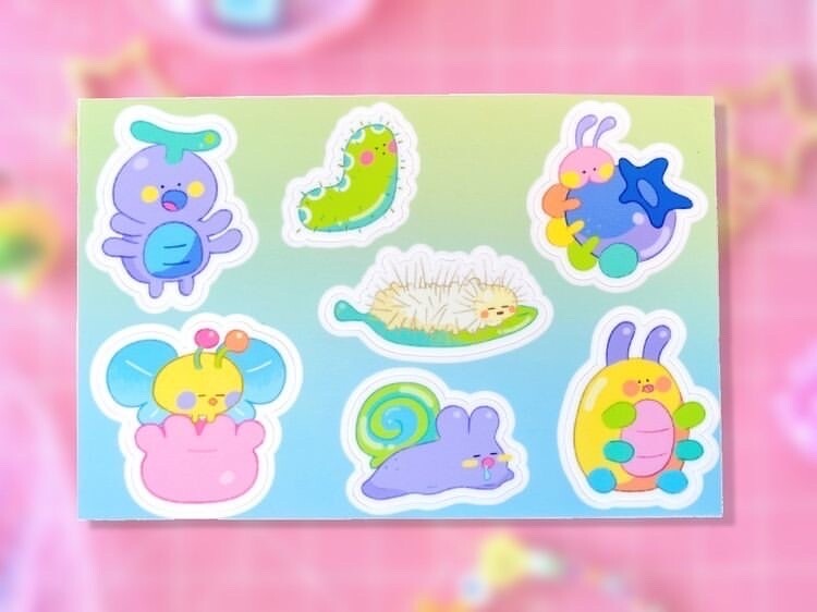 Jellychu Sticker Sheet