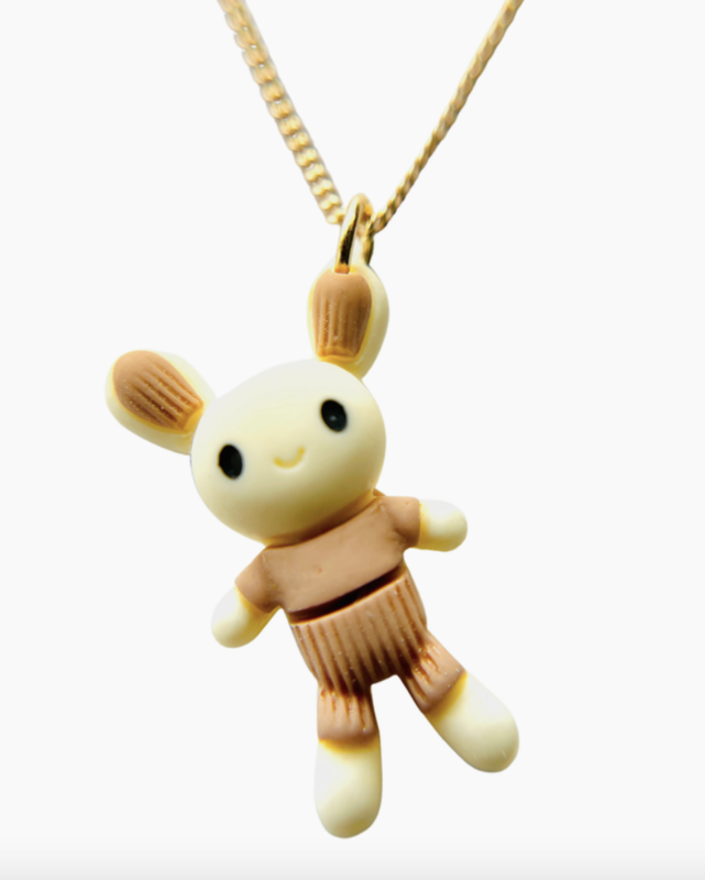 Sadie's Moon Sweet Bunny Necklace