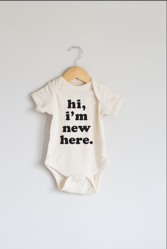PP I’m New onesie