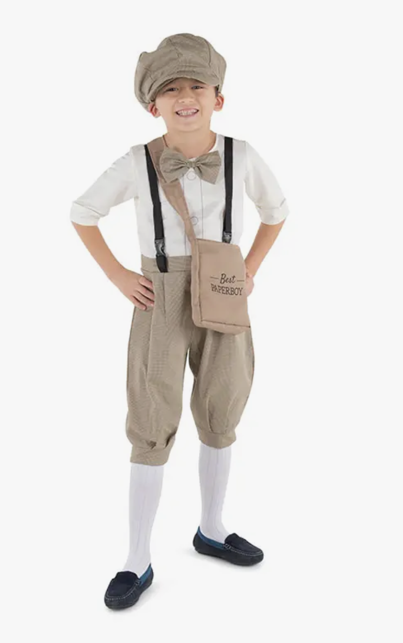 DUA Newsboys Costume
