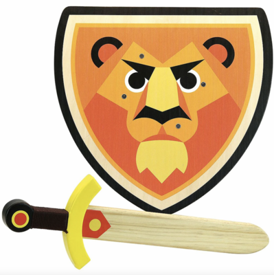 Vilac Lion Shield and Sword