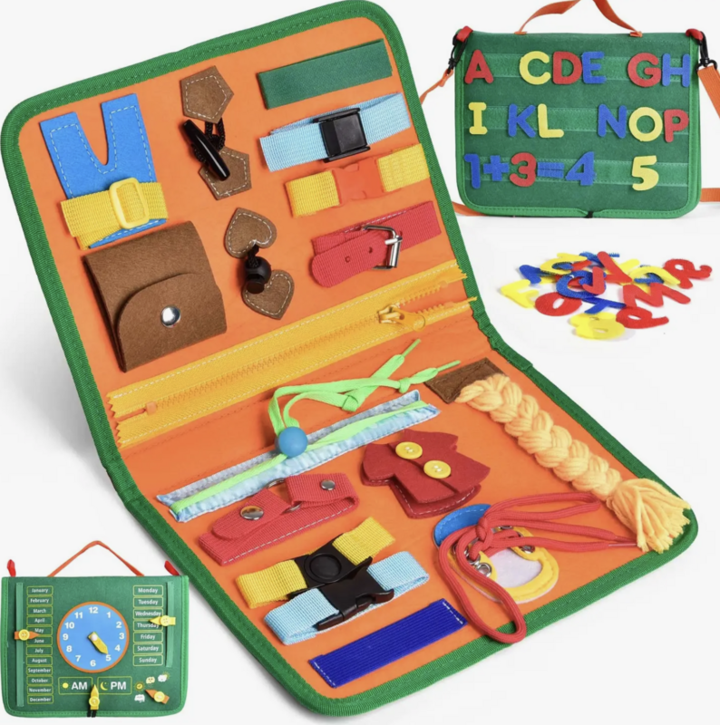 Fun Little Toys Felt Busy Board