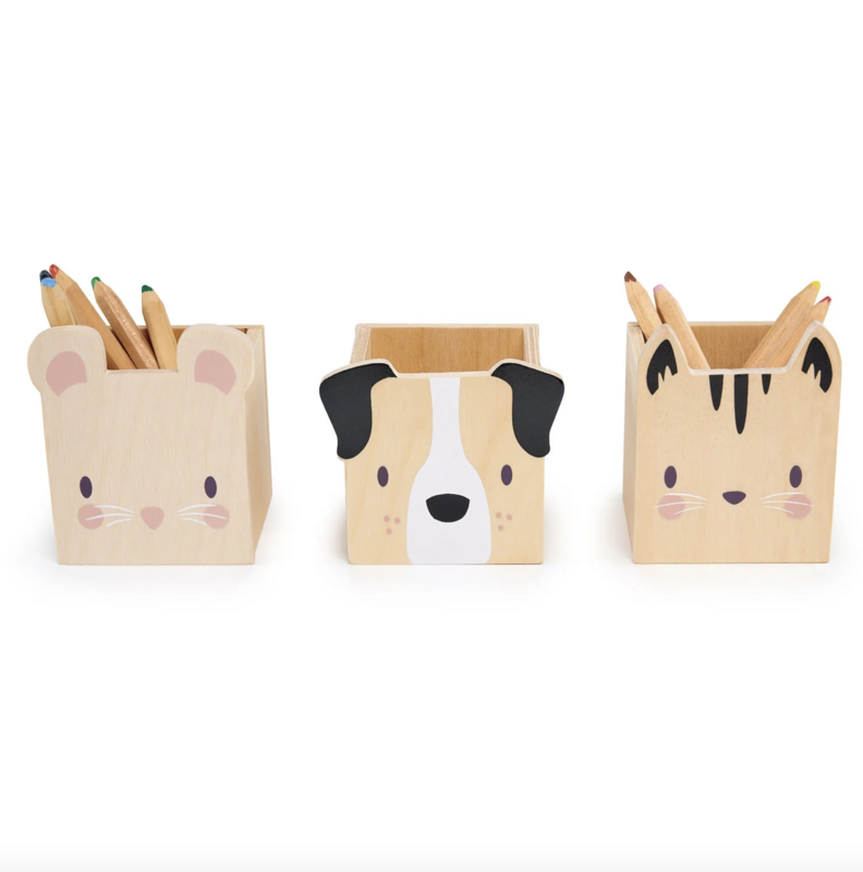 Tender Leaf Pet Pencil Holders