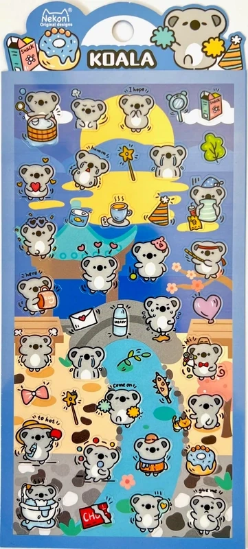 Be Goody Koala Party Stickers 