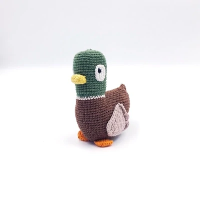 Pebble Mallard Duck Toy