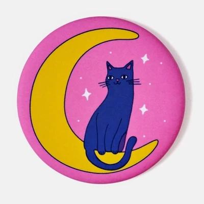 The Good Twin Moon Kitty Magnet