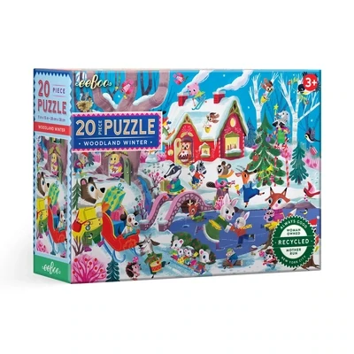Eeboo Holiday 20pc Puzzle