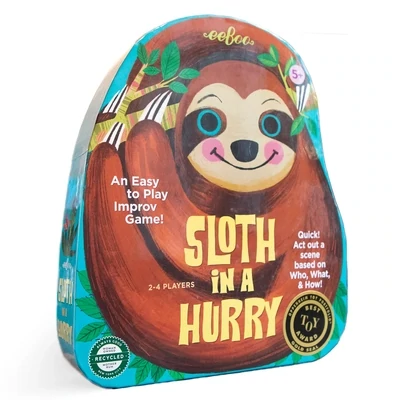 Eeboo Sloth In A Hurry Game