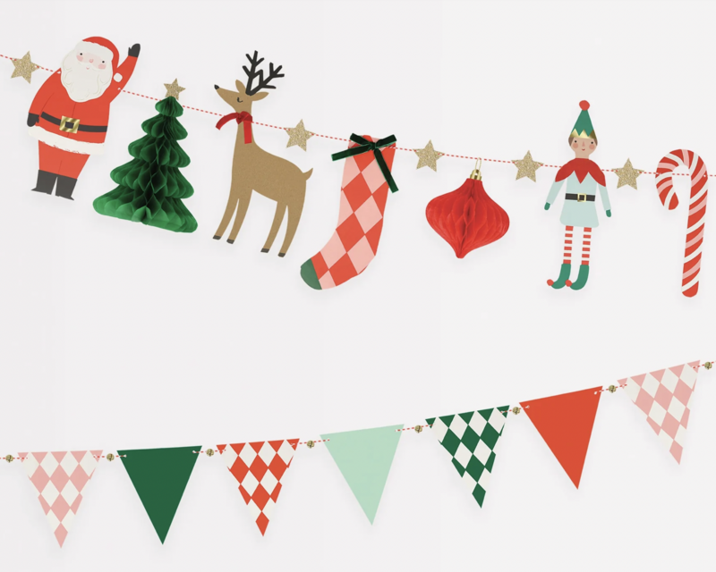 Meri Meri C-mas Characters Garland