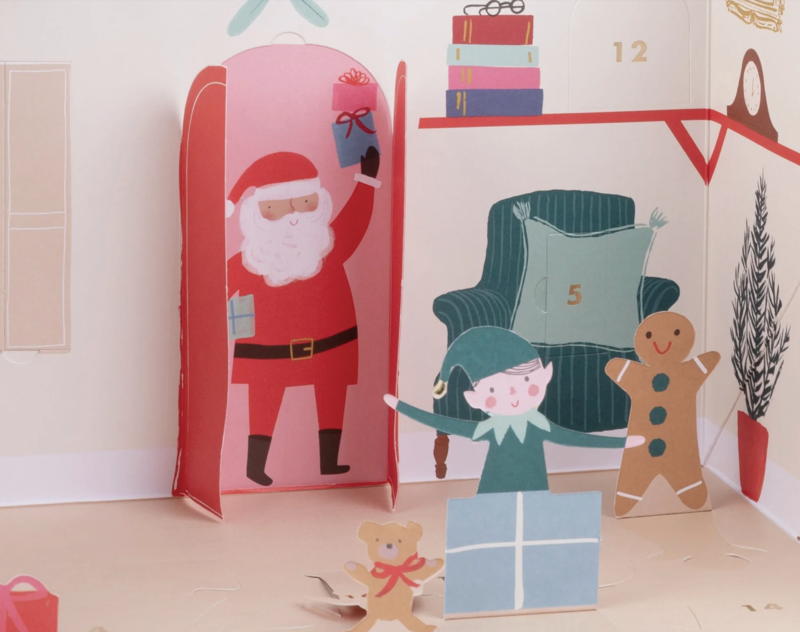 Meri Meri Santa’s House Pop Up Advent 
