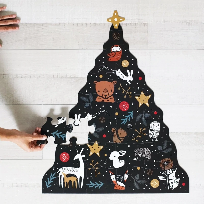Wee Gallery Christmas Tree Floor Puzzle