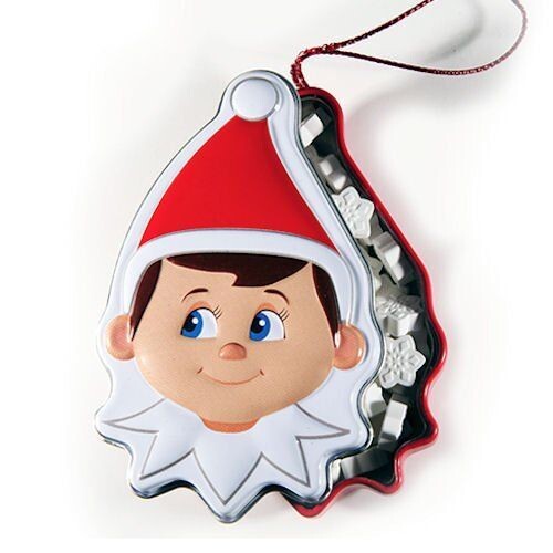 Elf on the Shelf candy tin 