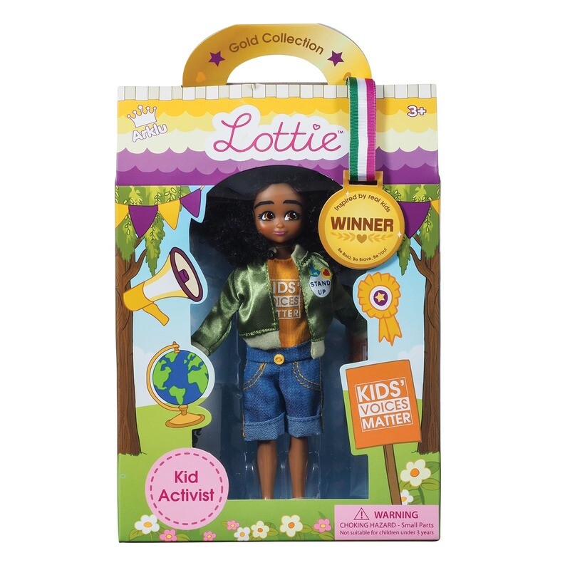 Schylling activist Lottie doll