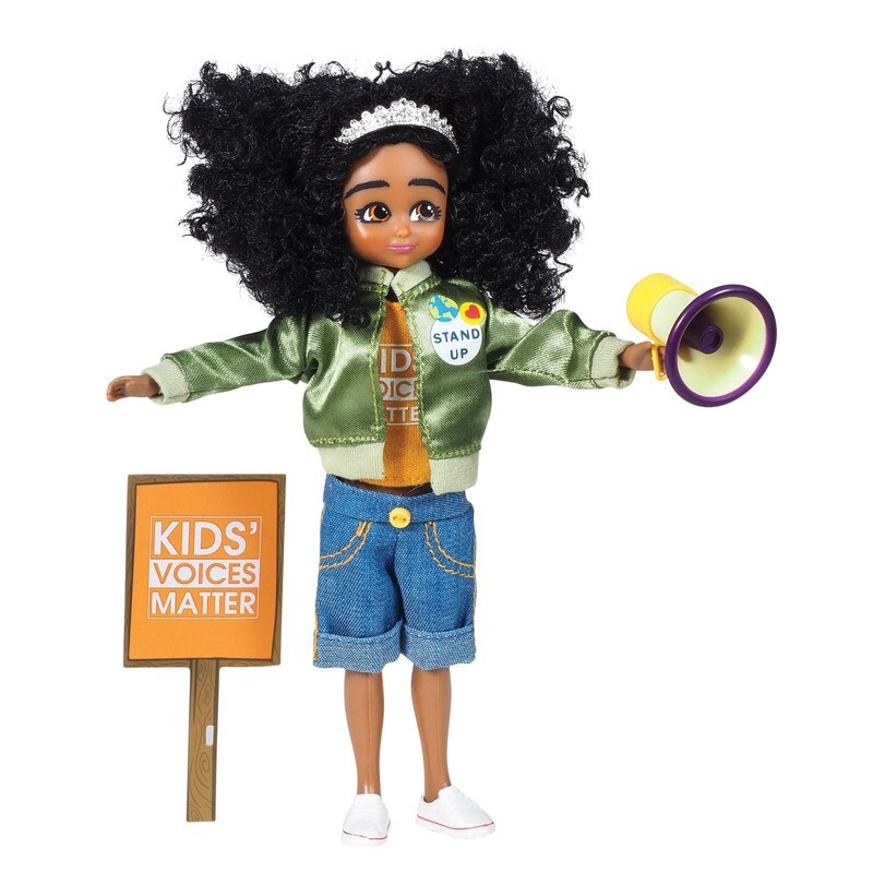 Schylling activist Lottie doll
