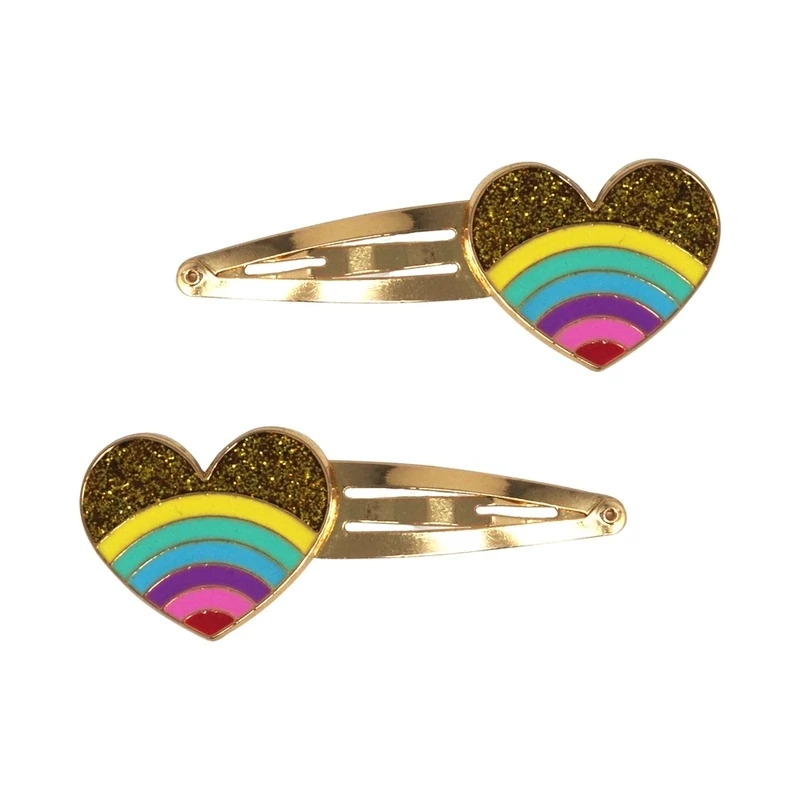 Pink Poppy Rainbow Clip