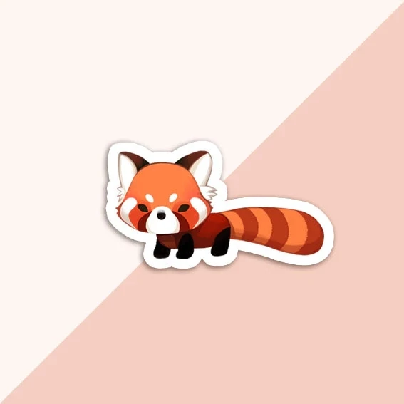 Thousand Skies Red Panda Sticker