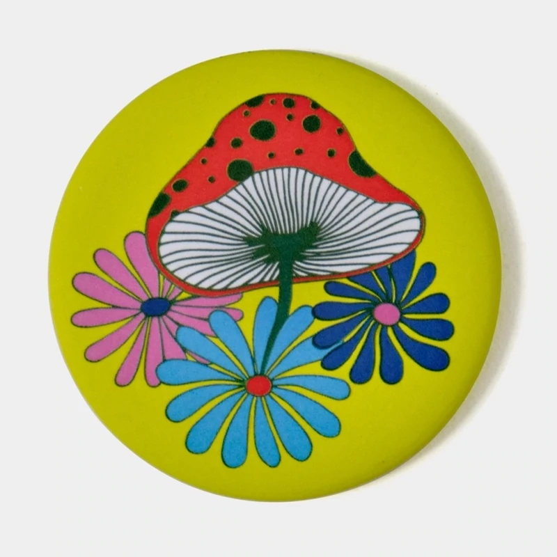 The Good Twin Fungi Flower Magnet
