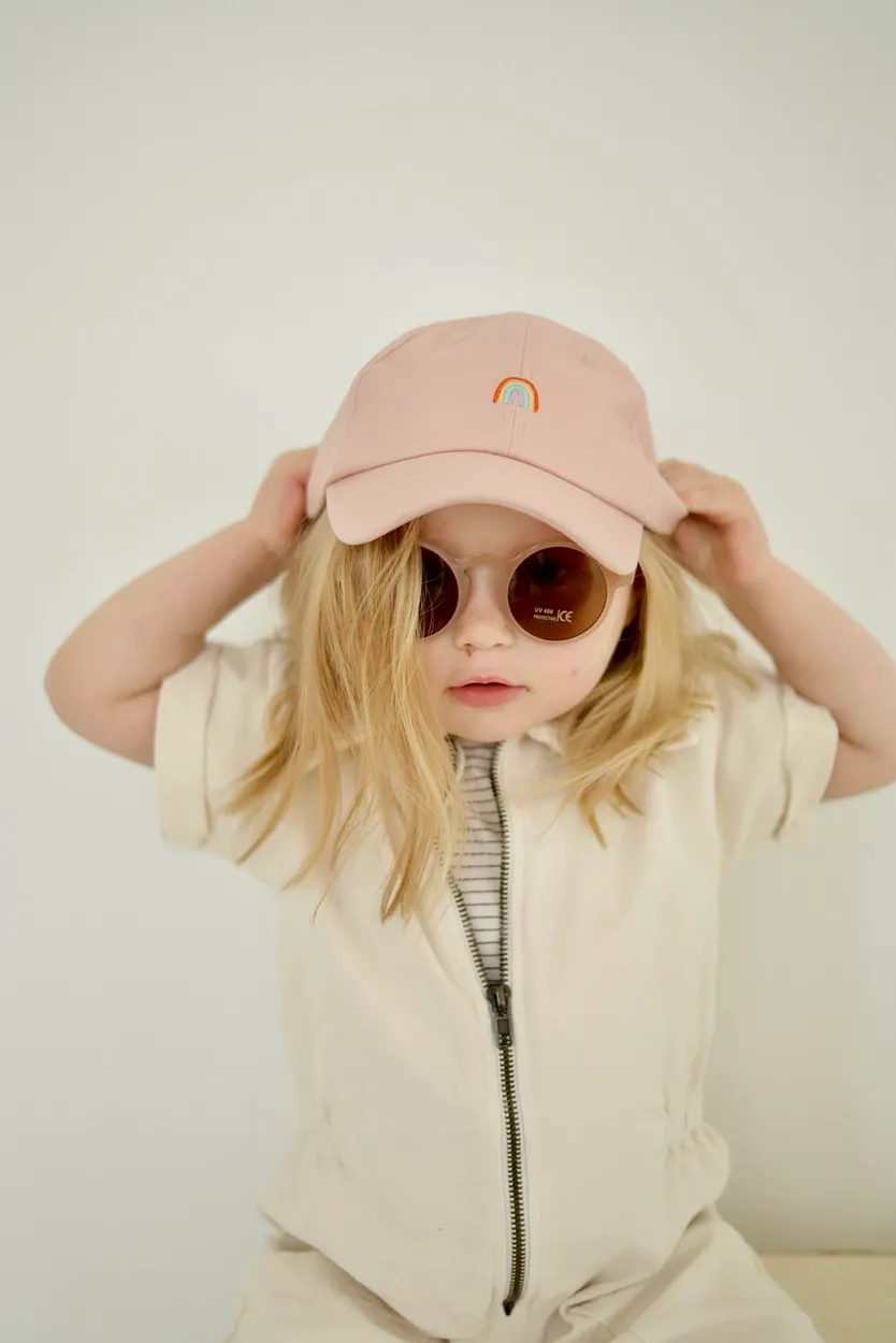 Polished Prints Rainbow Toddler Hat