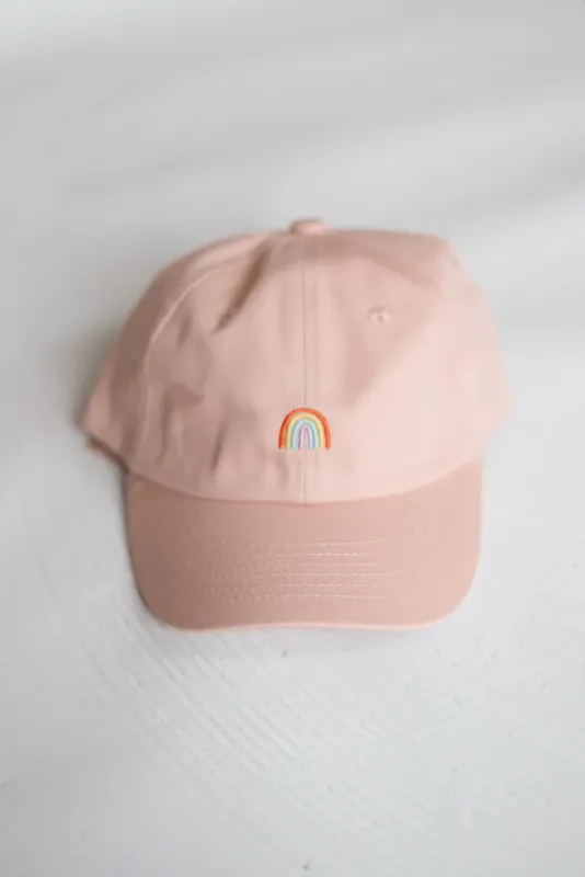 Polished Prints Rainbow Toddler Hat