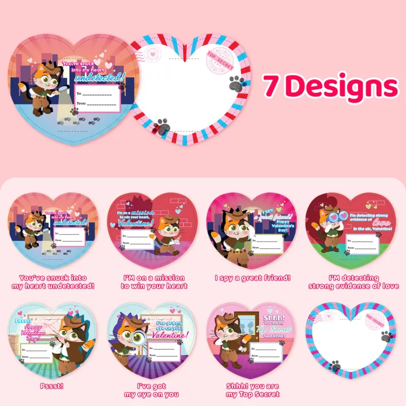 FLT Invisible Ink Valentines 28pk