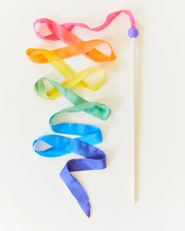 Sarah&#39;s Silk Streamer Wands