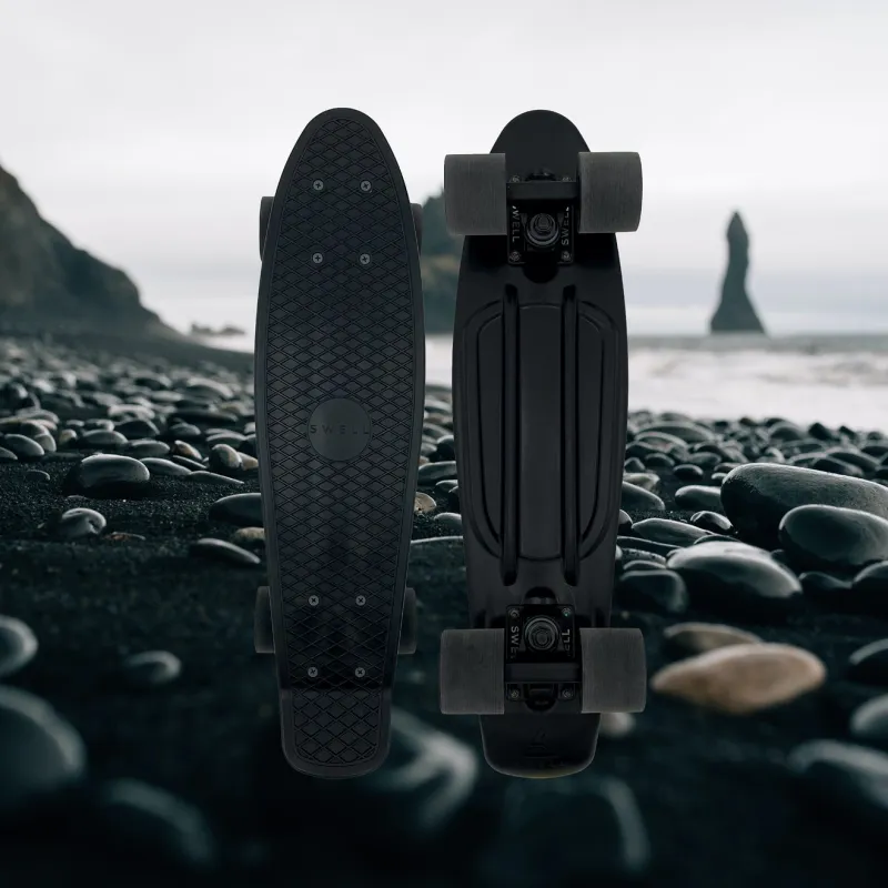 Swell 22" Black Sand Cruiser Skateboard Complete 