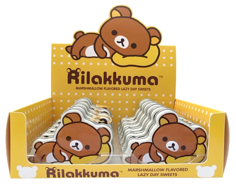 Rilakkuma Marshmallow Flavored Sweets Candy Tin