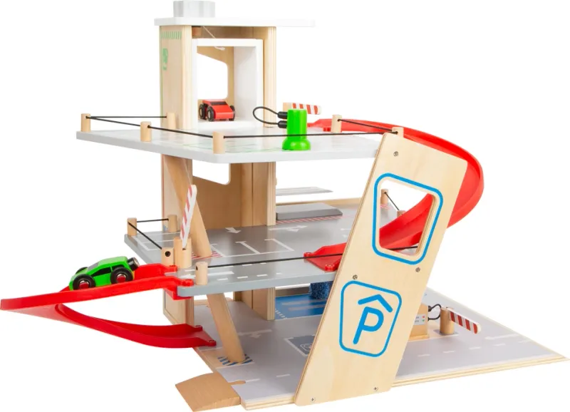 Hauck Small Foot Wooden Toys City Garage Playset 