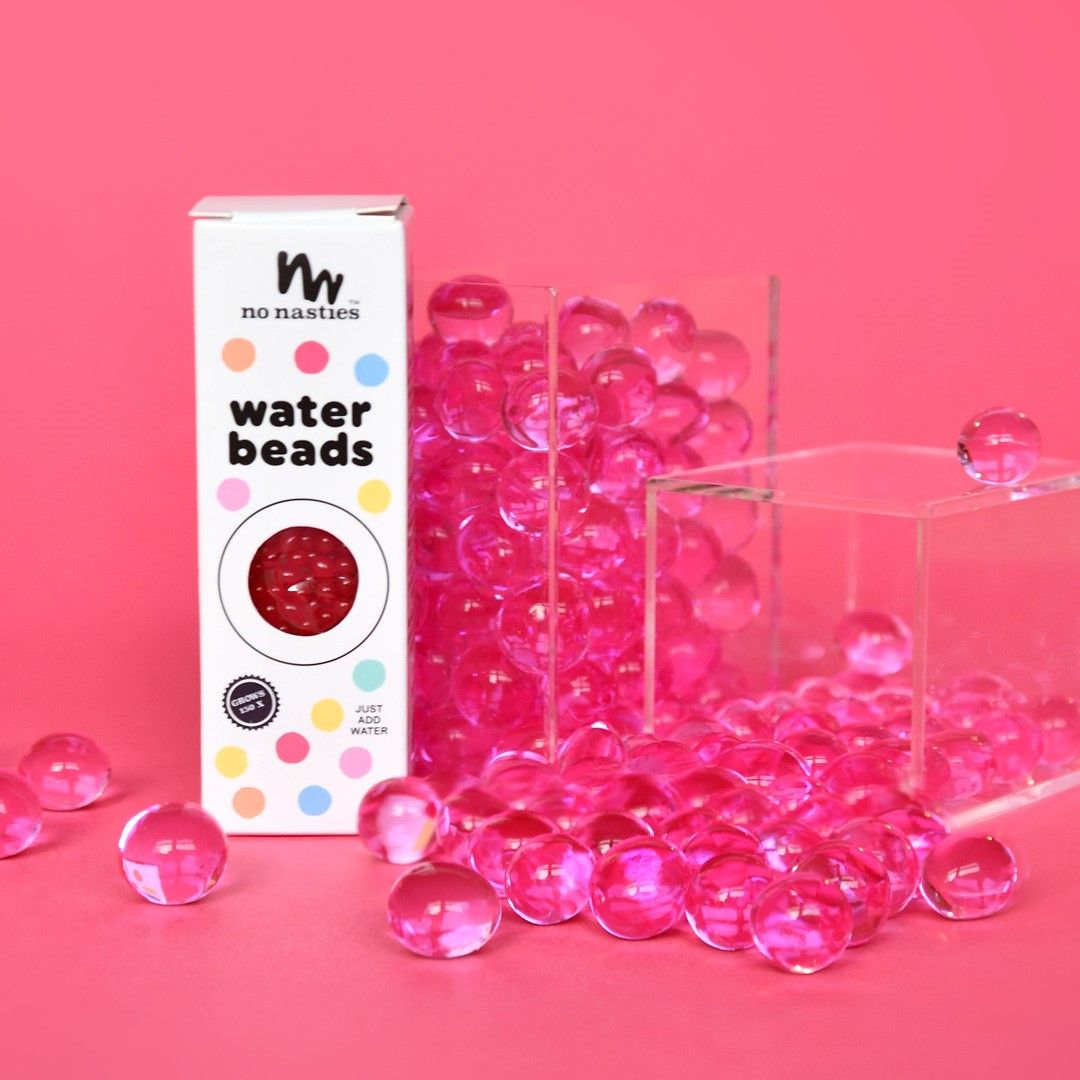 No Nasties Pink Water Beads