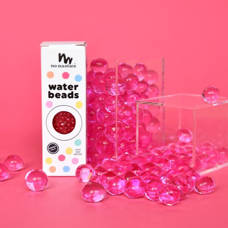 No Nasties Pink Water Beads