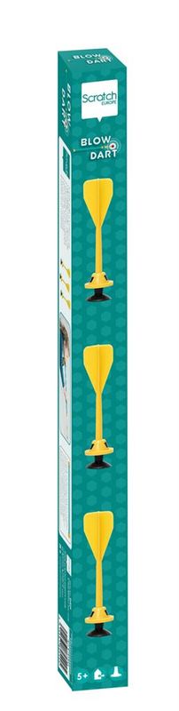 Scratch Blow Darts and Tube SET
