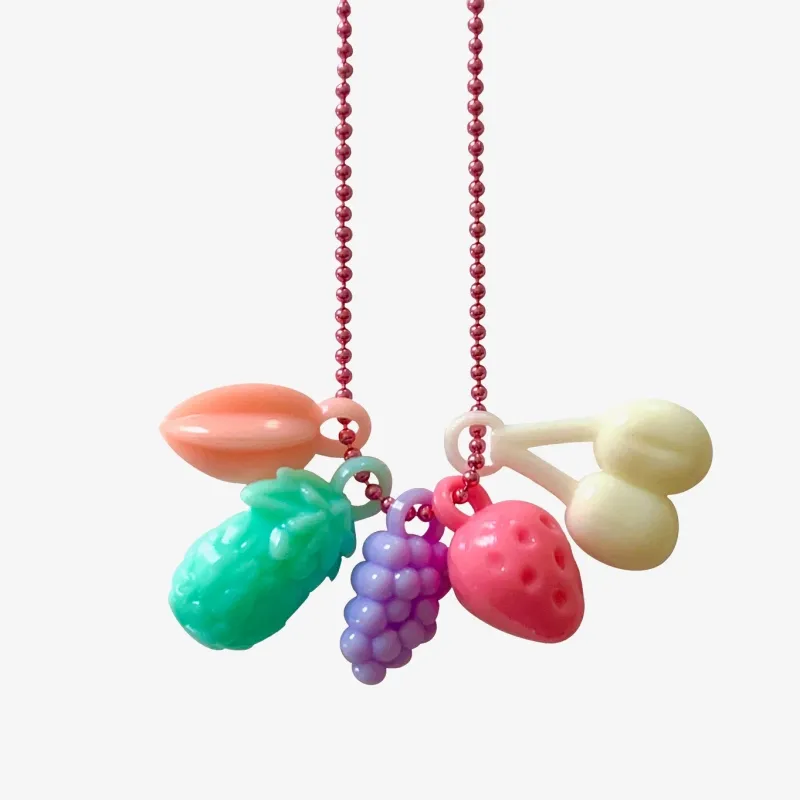 Pop Cutie Fruit Charm Neck