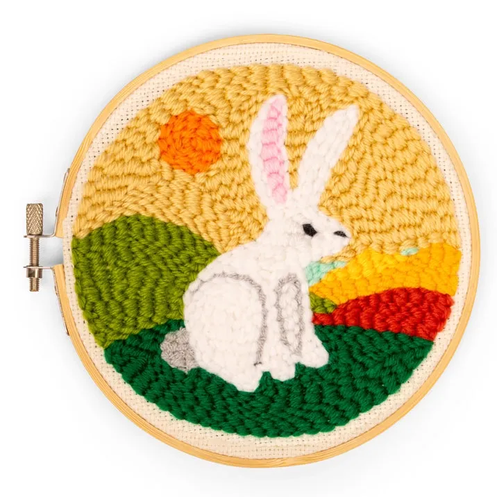Kikkerland Hare Punch Needle