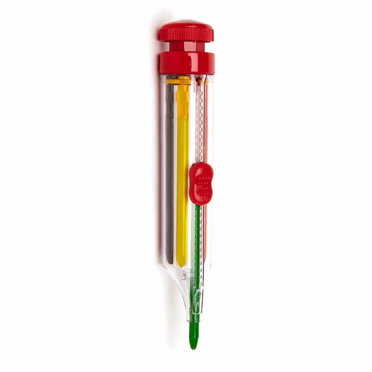 Kikkerland 8 Color Crayon Pen