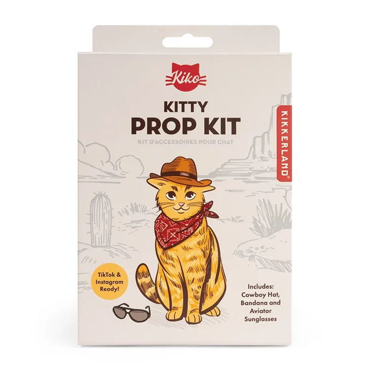 Kikkerland  Kiko Kitty Prop Kit