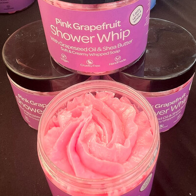 Pink Grapefruit Whipped Soap