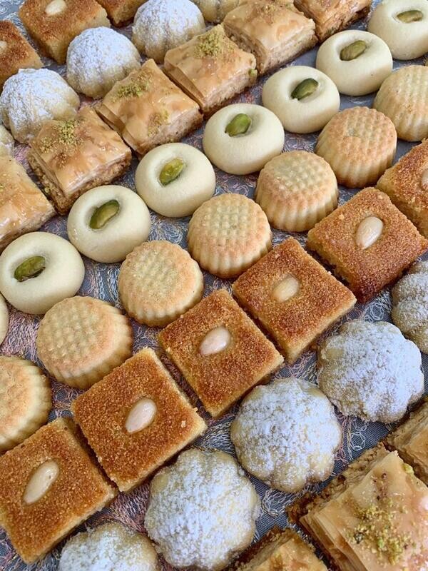 Dulces arabes surtidos x 8 Und
