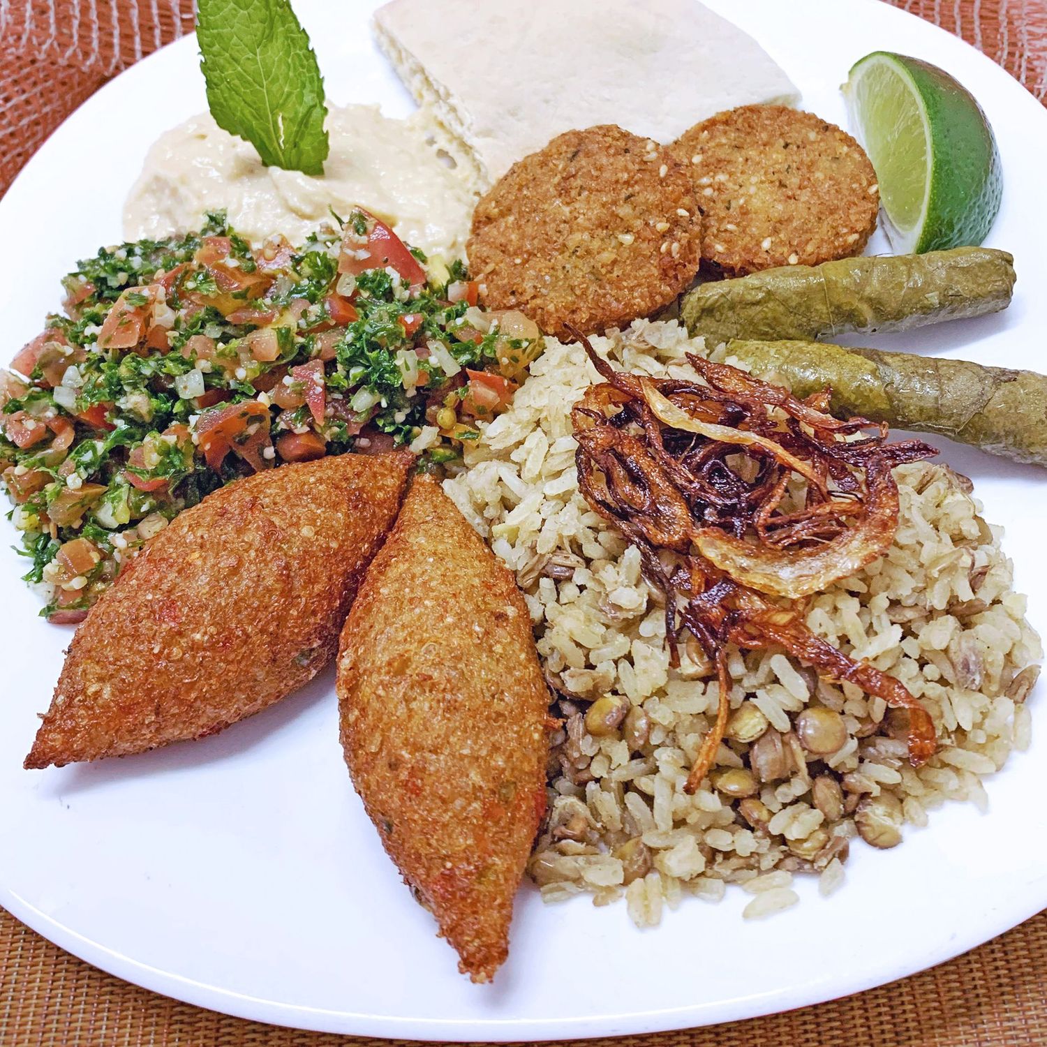 Plato Mixto Vegetariano