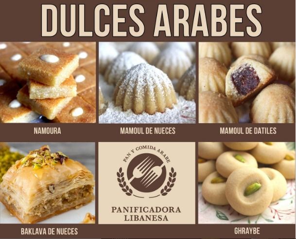 bandeja dulces arabes surtida x 8 und