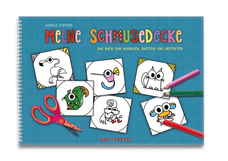 Colouring book: Patchwork Pals