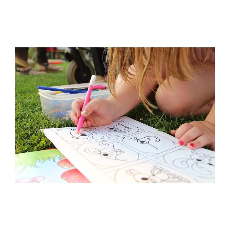 Colouring book (digital version): Patchwork Pals